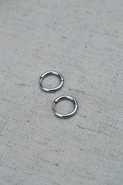 Vilma Aksesuar للجنسين 316l الفولاذ الجراحي 10 ملم هوب القرط