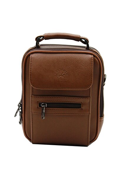 Fiyaka Wp-3002 Men's Bag - Medium Upright Cover, Hand and Cross Strap, Tan