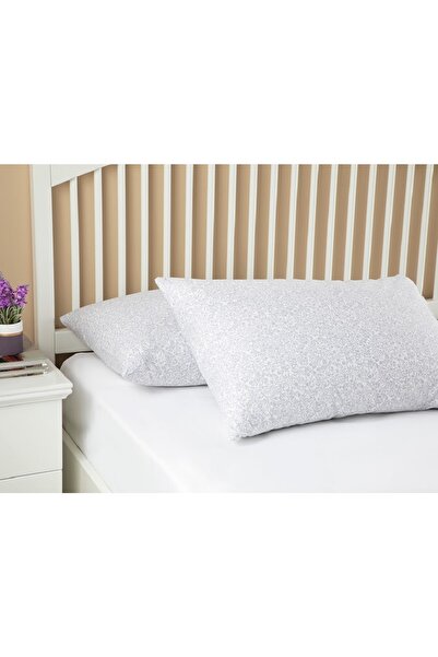 English Home Față de pernă din bumbac Timeless Garden 2 bucăți 50x70 Cm Liliac