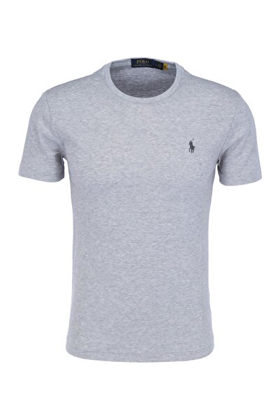 Polo Ralph Lauren T-Shirt - Grau - Figurbetont