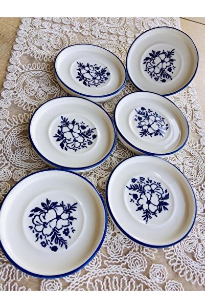 VENÜS HOME DECORATION Yasemin Model 6 Lı Çay Tabağı