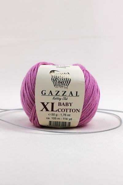 Gazzal Baby Cotton Xl 50 Gr, Set of 5 Amigurumi, Punch Needle Yarn Taka (3422 Xl)