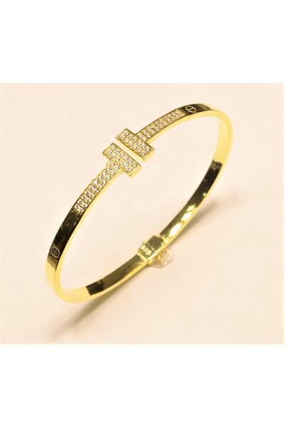 Hakan Güler Kuyumculuk Gümüş Taşlı Kelepçe Bilezik