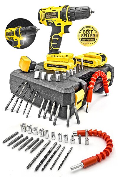 PROXTECH Proxtech Profesyonel Çift Akülü Turbo 36v Tork Güçlendirilmiş Akülü ...