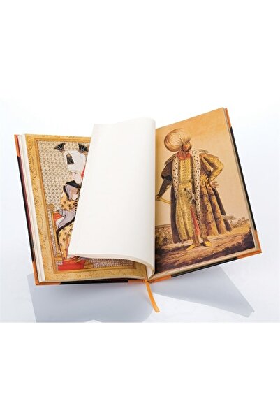 Le Color Ottoman Caftan Journal Striped Brown