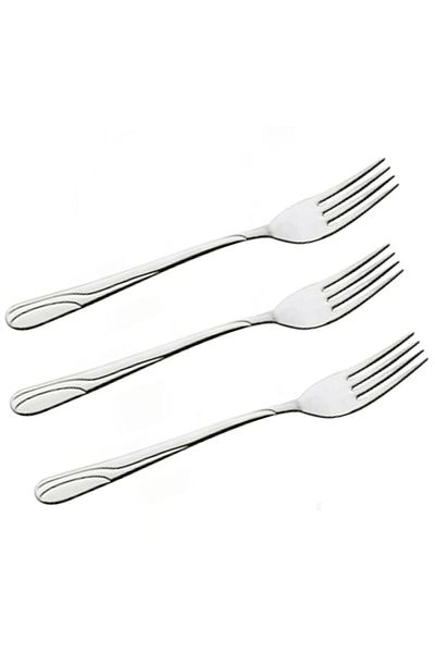 Tozanlı çelik Rainbow Model 12 Person Breakfast Fork