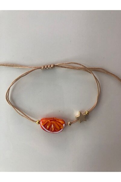 LİNACO Turuncu Ayarlanabilir Bileklik