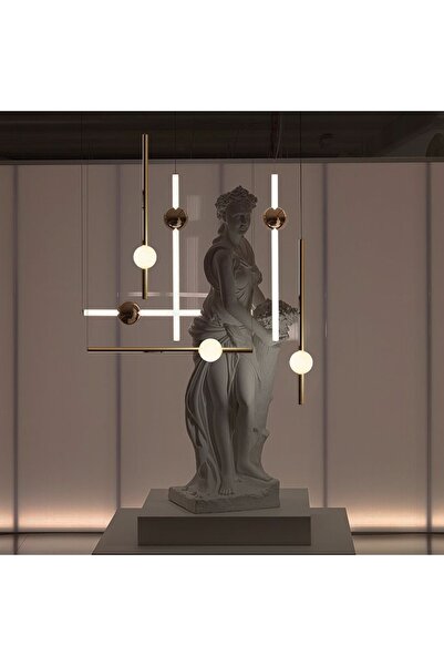 TRİOLUX Trıolux Led Avize Sarkıt Lux Queen Tr1v165 Pro 120*100cm