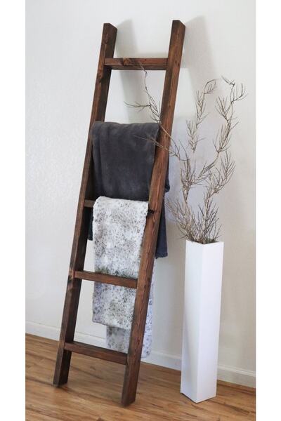 Mandala art Dekoratif Retro Ahşap Merdiven