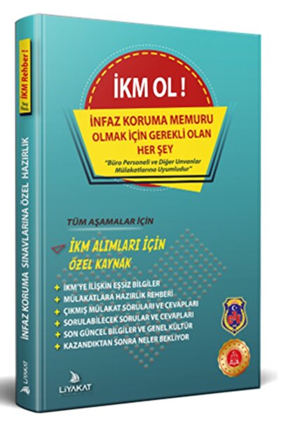 Liyakat Yayınları Ikm Ol-mülakat Aşaması (infaz Koruma Memuru Gerekli Olan He...