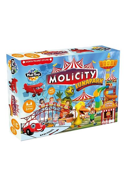 Bundera Molicity Amusement Park Real Estate Trading Game (Renewed Children's Version)
