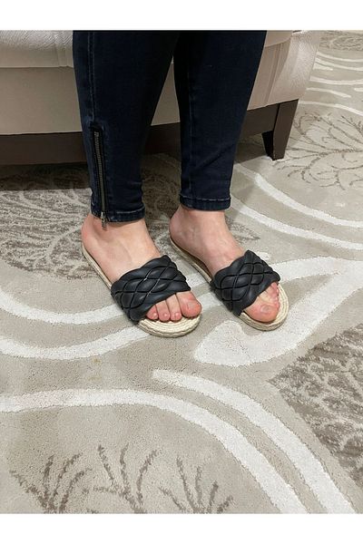 GEZER Γυναικείες παντόφλες Wicker Look Αντιολισθητική σόλα Κατάλληλες για Καθημερινή Πισίνα Παραλία Εσωτερική Χρήση