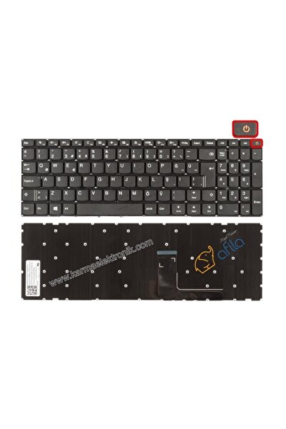 LENOVO Ip110, Ip110-15ıbr, 110-15 Notebook Klavye (siyah Tr) Power Tuşlu