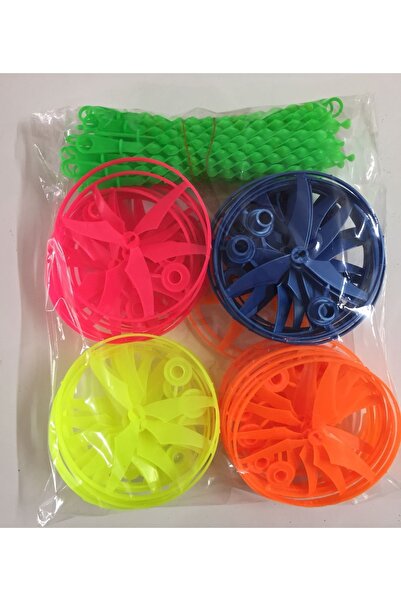 MİTHAT TOYS Ufo Pervane Uçan Daire Oyuncak 50 Adetli Yerli Üretim