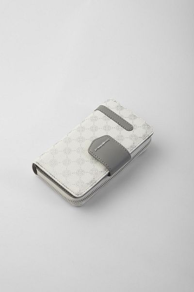 CENGİZ PAKEL Monogram Women's Medium Wallet 65256Mp White