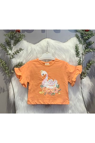 DECO Girl Swan Printed Set