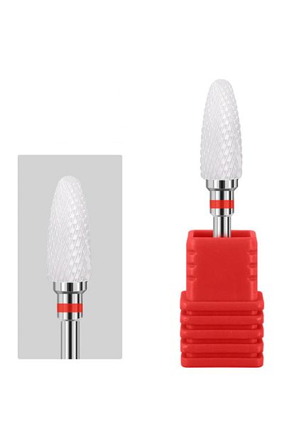 Ocean Ceramic Milling Tip, Professional, Denture Nail Gel Nail, Suitable for Dry Manicure Use
