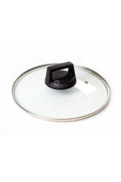 Genel Markalar Ermiya Tencere Tava Sahan Için Z Tipi Temperli 20 Cm Cam Kapak