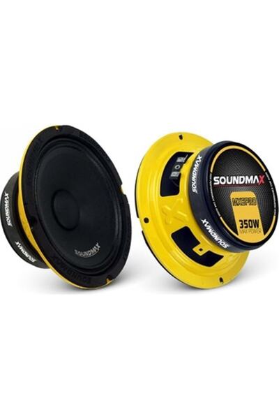 Soundmax Sx-mx6pro 16cm Midrange 350 Watt Max Power + 120 Watt Rms Power