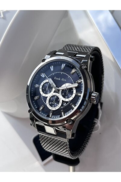 Frank Alex Erkek Hasır Kol Saati