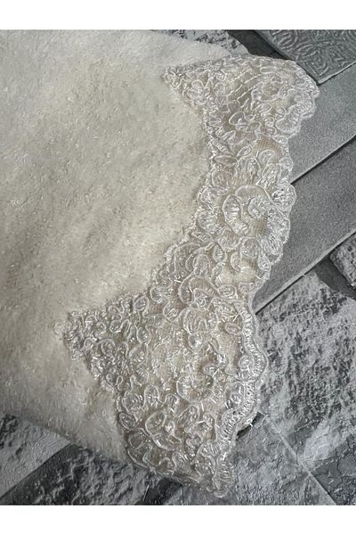 Çeyiz Bahçesi Fema Velvet Hand Towel