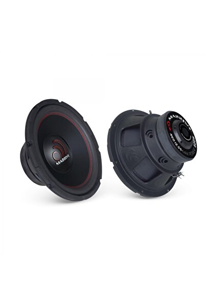 Massive Ms-neo12.s4 30 Cm Kabinli Subwoofer Bas 3000w 4 Kanal Amfi 16 Cm 300w Midrange Kablo Tk. Fu
