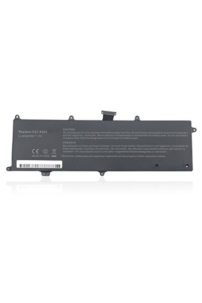 ASUS Uyumlu A sus VivoBook X201E C21-X202 Uyumlu Notebook Batarya
