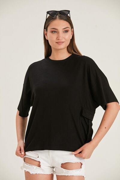 ALEXANDERGARDI Μπλουζάκι με λεπτομέρεια στην πλαϊνή τσέπη (b22-32001)