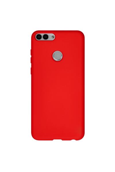 Molly Technology Huawei P Smart 2018 Uyumlu Liquid Içi Kadife Silikon Kılıf