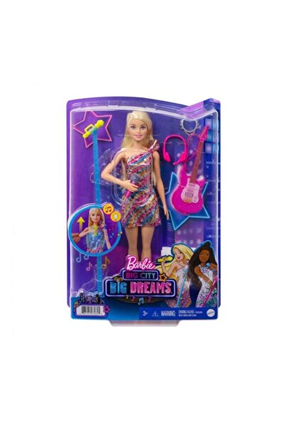 Barbie Mattel Gyj23 Barbıe Büyük Hayaller Serisi Malibu Şarkıcı Bebek