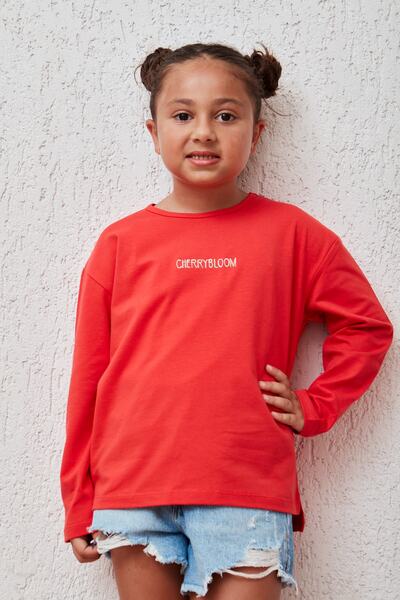 Kız Çocuk Uzun Kollu T-shirt