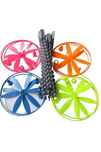 MİTHAT TOYS Dev Ufo Pervane Uçan Daire Oyuncak 24 Adetli Yerli Üretim