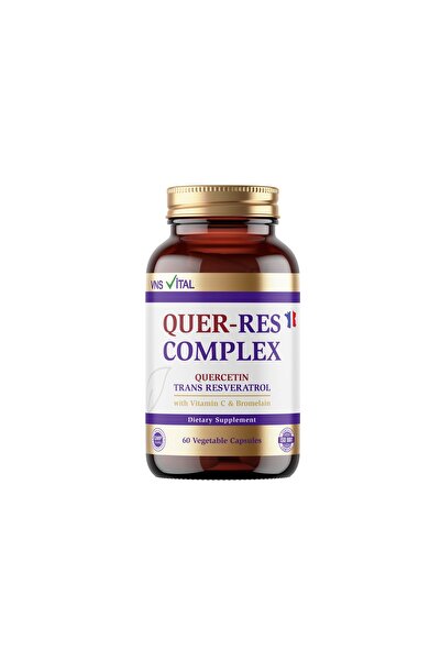 VNS VİTAL Querres Complex 60 Kapsül Quercetin Trans Resveratrol