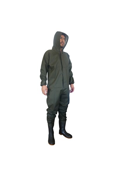 suoutdoor Kapşonlu Çizmeli Boy Tulum No:42