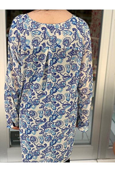 AYHAN Складний рукав з квітковим візерунком і однією кишенею