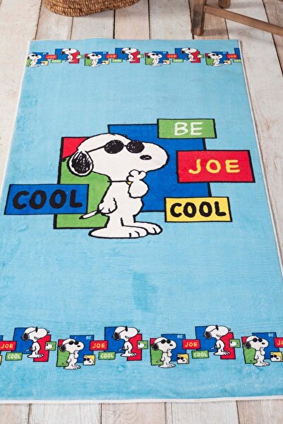 PEANUTS By Karaca Home Snoopy Cool Ekstra Yumuşak Çocuk Halısı 80x150 Cm