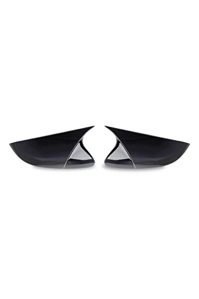 Mayuk Dizayn Fiat Palio Batman Yarasa Ayna Kapağı Piano Black 2010- 2012 Ve M...
