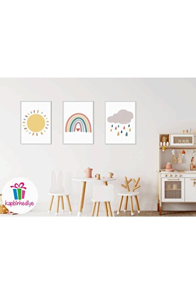 Children's Room Decorative Mdf Wall Table 4