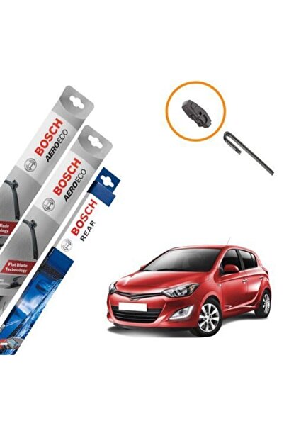 Bosch Hyundai I20 Muz Silecek Takımı Ön Arka Aeroeco 2009-2013