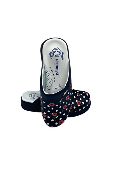 Hipokrat Medikal Sabo Гіпokrat Синій з квітковим візерунком Медсестра/лікар Сабо