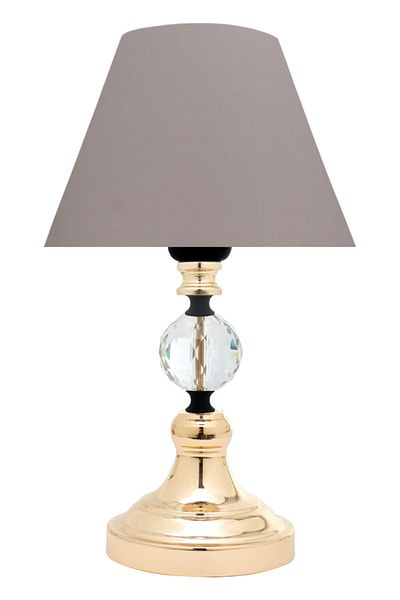 MINIMAL ETICARET VE BILGI TEKNOLOJILERI Omega Crystal Gold Cone Mini Lampshade