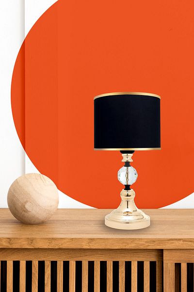 MINIMAL ETICARET VE BILGI TEKNOLOJILERI Omega Crystal Gold Mini Lampshade