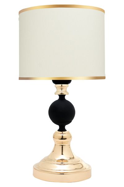 MINIMAL ETICARET VE BILGI TEKNOLOJILERI Omega Contrast Black - Gold Mini Lampshade