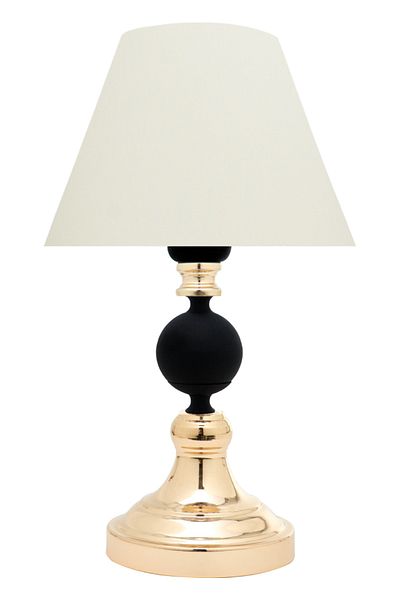 MINIMAL ETICARET VE BILGI TEKNOLOJILERI Omega Contrast Black - Gold Cone Mini Lampshade