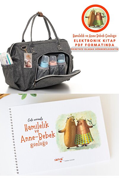 Sahra Bebek Bakım Omuz Çantası Ve Hamilelik Ve Anne-bebek Günlüğü Elektronik ...