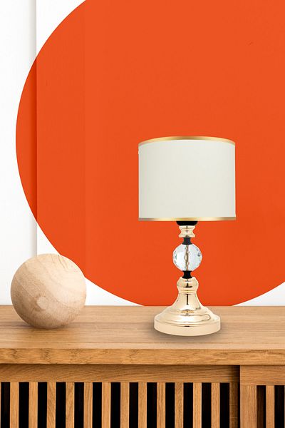 MINIMAL ETICARET VE BILGI TEKNOLOJILERI Omega Crystal Gold Mini Lampshade