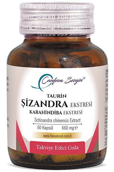 Canfeza Sezgin Taurin Şizandra & Karahindiba Ekstresi