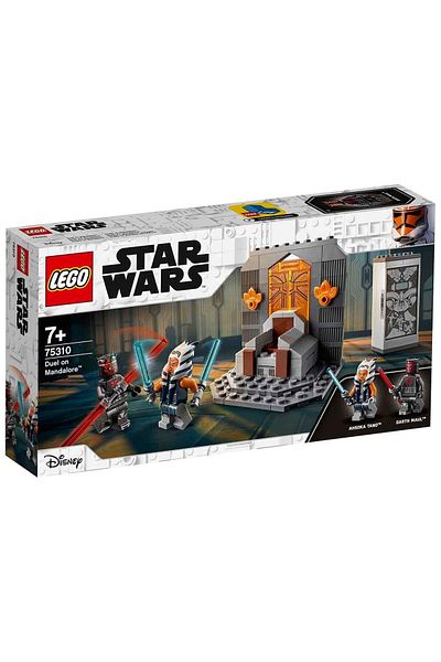 LEGO Star Wars The Mandalore Duel 75310 Ahsoka Awesome Construction Set with Tano and Darth Maul (147 Pieces)