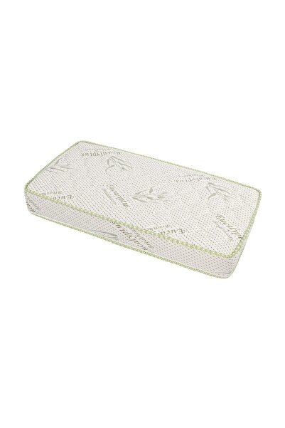 Mega Life 50x85x15 Okaliptüs Kumaş Pamuklu Ultra Ortopedik Sünger Bebek Yatağı