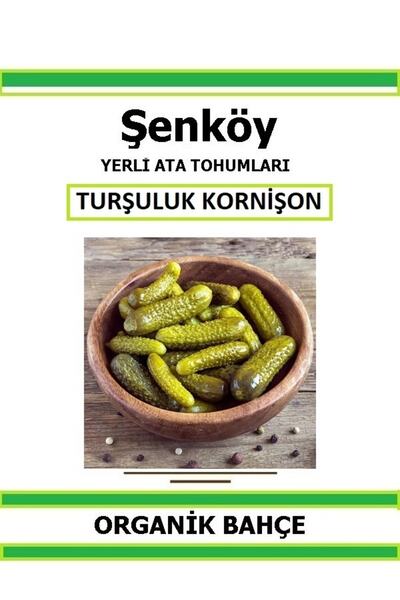 Şenköy Yerli Turşuluk Kornişon Tohumu Doğal Ata Tohum Pakette 20 Tohum + Hedi...